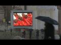 News video: Suspense in St Peter's as thousands watch conclave